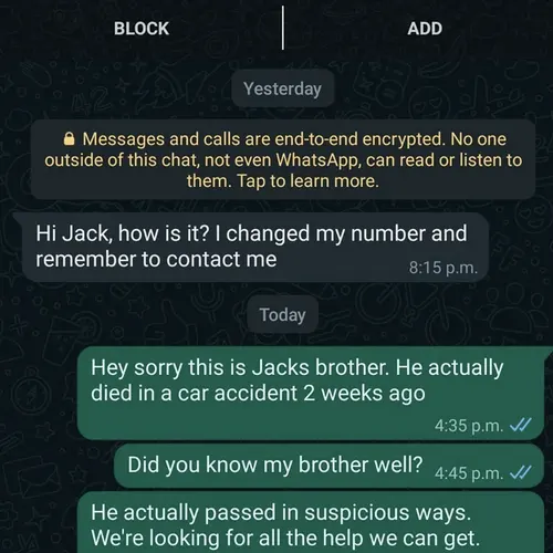 Hack another person's WhatsApp messages